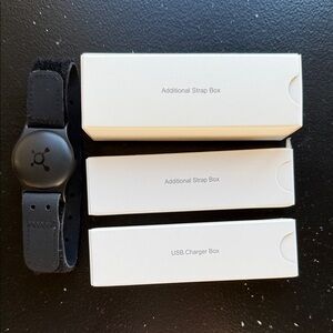 Orange Theory OT Connect Black Wearable Device with Additional Straps